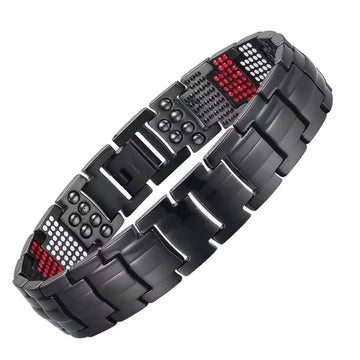 Black Chain Titanium Magnetic Bracelet