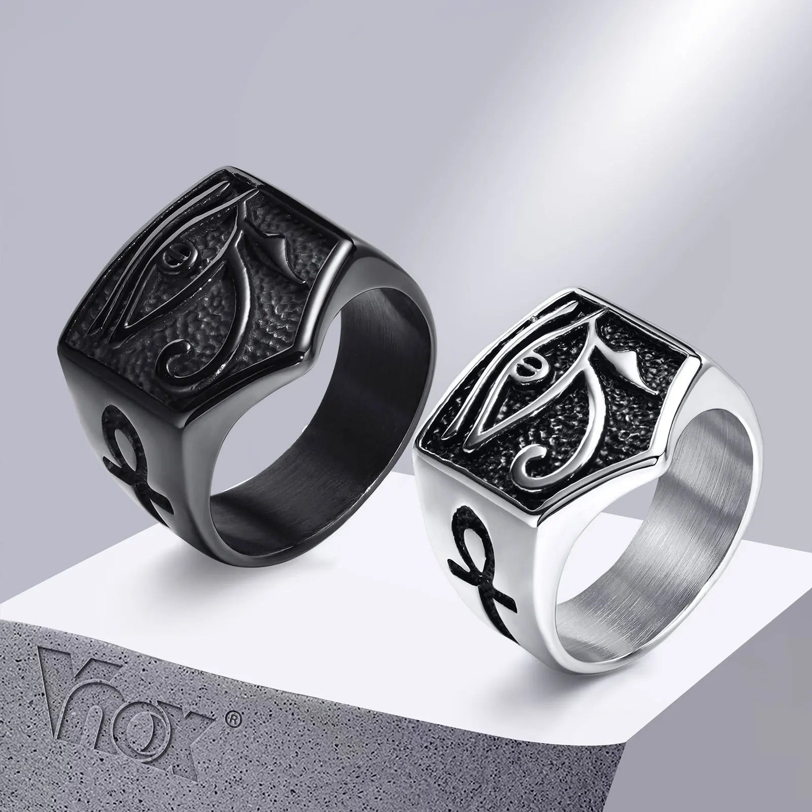 Cross Stainless Steel Finger Gift Ring