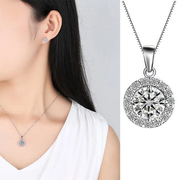 Zircon Clavicle Chain Necklaces